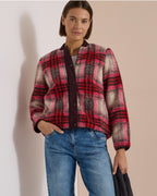 Nora Teddy Jacka Dam Röd Berry Red | Smilebutiken - Cecil