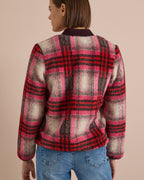 Nora Teddy Jacka Dam Röd Berry Red | Smilebutiken - Cecil