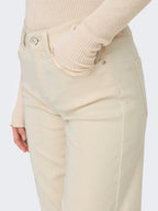 Blush Mid Straight Jeans Dam Ecru ONLY