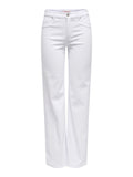 Blush Mid Straight Jeans Dam White ONLY