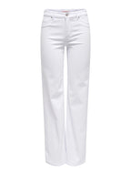 Blush Mid Straight Jeans Dam White ONLY