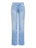 Blush Mid Straight Jeans Dam Light Blue Denim ONLY