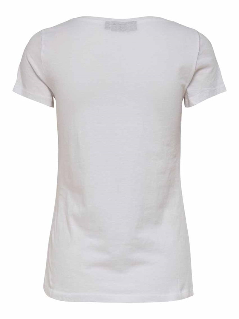 ONLYPLAY Laila Training Top White Women - ONLY PLAY