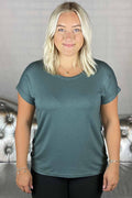 Moster T-shirt Dam Balsam Green - ONLY