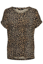 Moster T-shirt Dam Black Leo ONLY