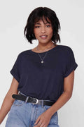 Moster T-shirt Dam Navy Blazer ONLY