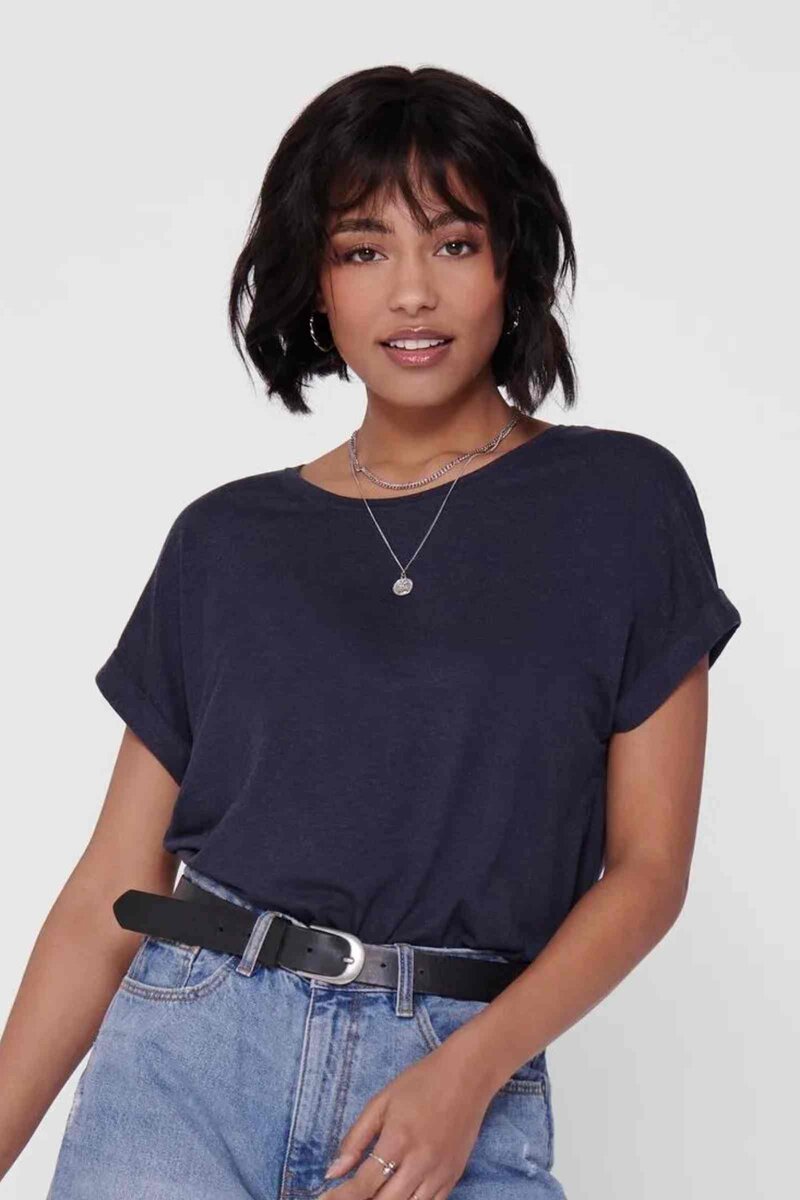 Auntie T-Shirt Women Navy Blazer ONLY