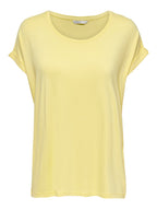Moster T-shirt Dam Pale Banana ONLY