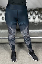 Dusina Tights Svart med mönster Dam ONLY PLAY