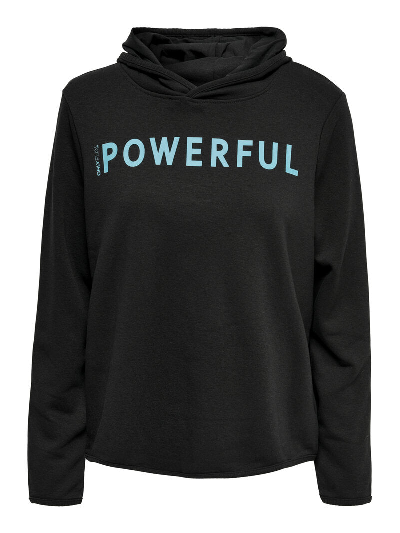 PLAY Fud Life Hoodie Dam Svart - ONLY PLAY