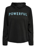 PLAY Fud Life Hoodie Ladies Black - ONLY PLAY