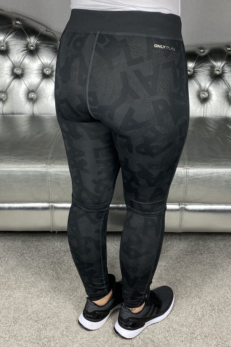 PLAY Play Training Tights Dark Grey Women - ONLY PLAY
