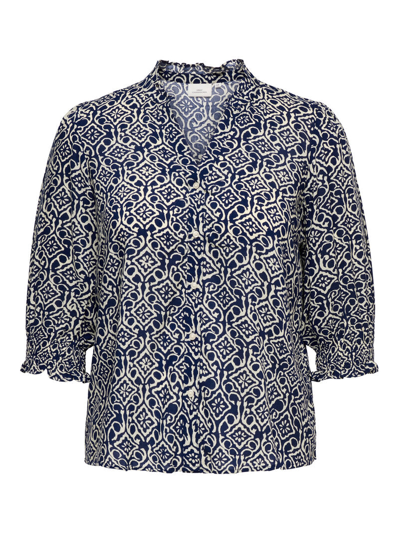 Raya Blouse Ladies Night Sky Adena Grap - ONLY