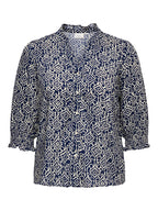 Raya Blouse Ladies Night Sky Adena Grap - ONLY