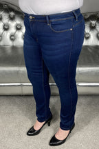 Ultimate King Regular Jeans Women Dark Blue - ONLY