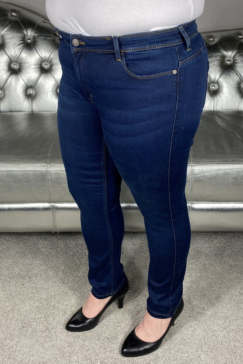 Ultimate King Regular Jeans Women Dark Blue - ONLY