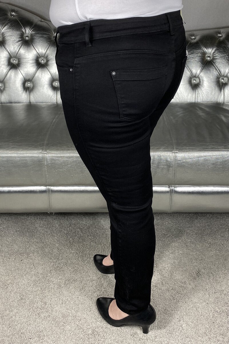 Ultimate King Regular Jeans Ladies Black - ONLY