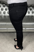Ultimate King Regular Jeans Ladies Black - ONLY
