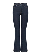 Wow Bootcut Jeans Women Dark Blue Denim ONLY