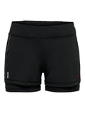 ONLYPLAY Performance Run Loose Shorts Dam Svart - ONLY PLAY