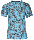Ocean Kortärmad Solskyddströja Barn Turquoise - Lindberg