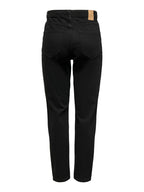 Jagger High Waist Ankle Jeans Washed Black Women ONLY