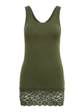 Live Love Long Lace Tank Top Kalamata Women - ONLY