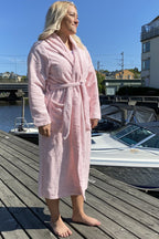 Molly Maxi Morgonrock Dam Rosa - Only