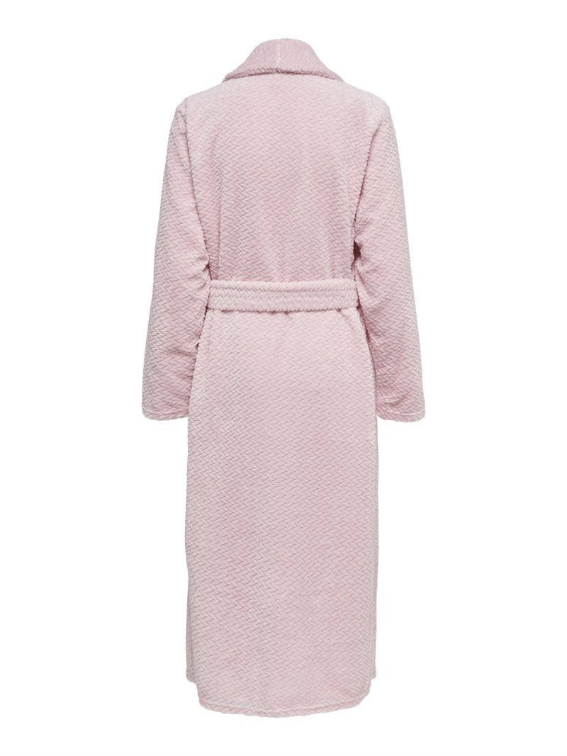 Molly Maxi Morgonrock Dam Rosa - Only