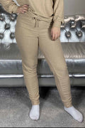 Zoe Long Pant Dam Beige - ONLY