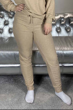 Zoe Long Pant Dam Beige - ONLY