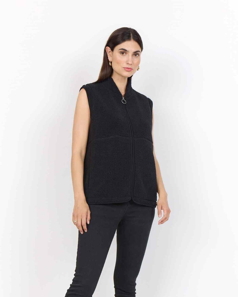 Onyx 3 Pile Väst Dam Black | Smilebutiken - Soyaconcept