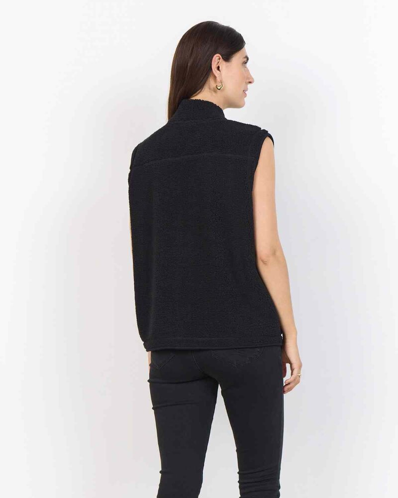 Onyx 3 Pile Väst Dam Black | Smilebutiken - Soyaconcept