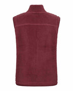 Onyx 3 Pile Vest Women Oxblood Red | Smilebutiken - Soyaconcept