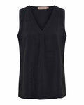 Opaline Sleeveless Top Women Black Marta du Chateau | Smilebutiken - Marta du Chateau