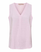 Opaline Sleeveless Top Women Pink Marta du Chateau | Smilebutiken - Marta du Chateau
