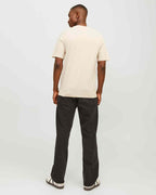 Organic Basic T-shirt Men Moonbeam | Smilebutiken - Jack & Jones