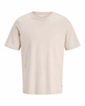 Organic Basic T-shirt Men Moonbeam | Smilebutiken - Jack & Jones
