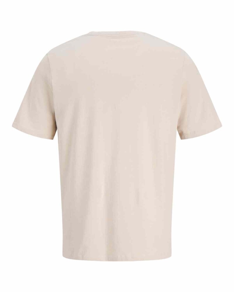 Organic Basic T-shirt Men Moonbeam | Smilebutiken - Jack & Jones