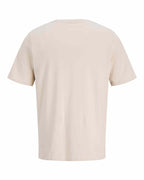 Organic Basic T-shirt Men Moonbeam | Smilebutiken - Jack & Jones