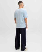 Organic T-shirt Men Celestial Blue | Smilebutiken - Jack & Jones