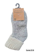 Raggsocka Barn Grey Melange Petter & Kajsa