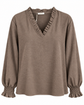Padma Topp Dam Gråbrun Taupe | Smilebutiken - Chica London