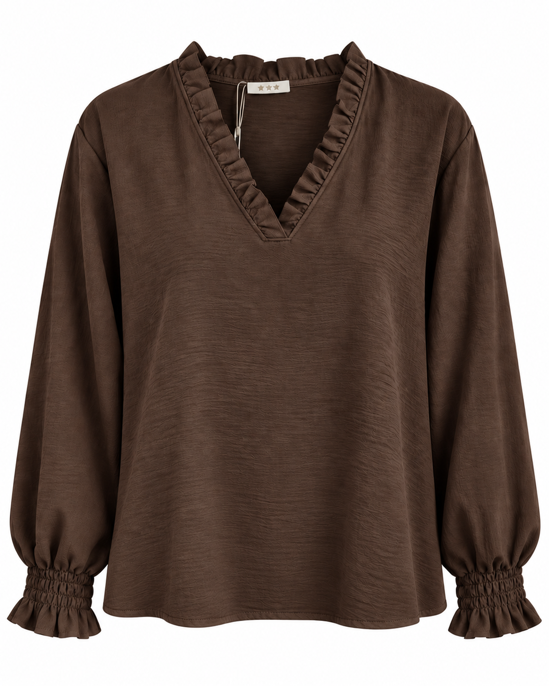 Padma Topp Dam Mörkbrun Dark Brown | Smilebutiken - Chica London