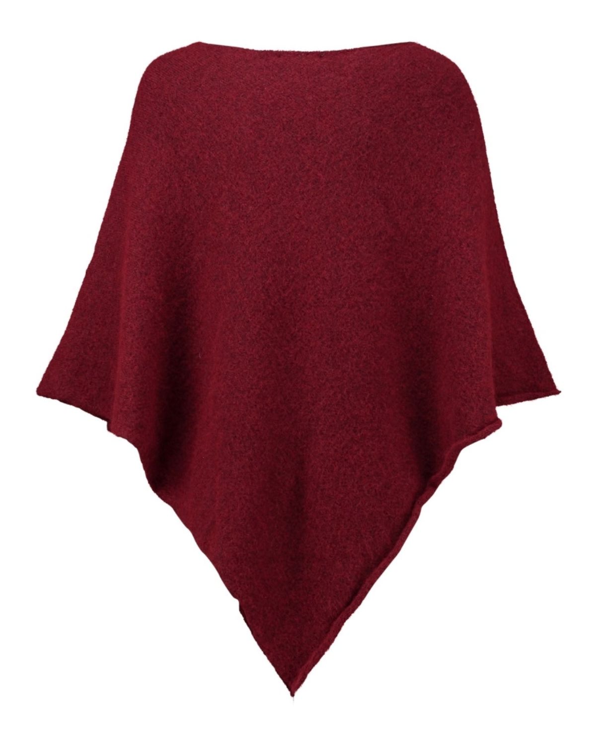 Paisley Ullponcho Dam Vinröd Cherry Liqueur Mel | Smilebutiken - Zabaione