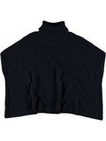 Pia Knitted Poncho Kids Sky Captain Name it