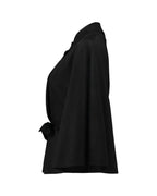 Pippa Poncho Dam Svart Black | Smilebutiken - Zabaione