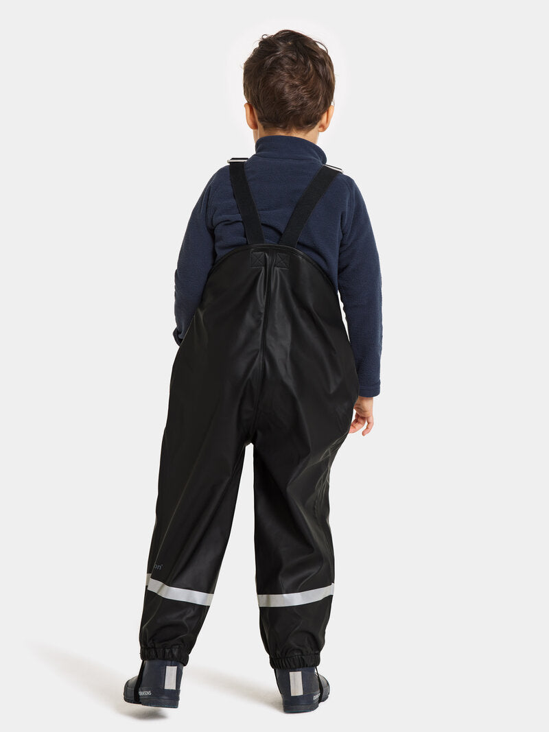 Plaskeman Kids Pants Ofodrad Regnbyxa Barn Black Didriksons