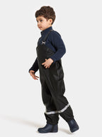 Plaskeman Kids Pants Ofodrad Regnbyxa Barn Black Didriksons
