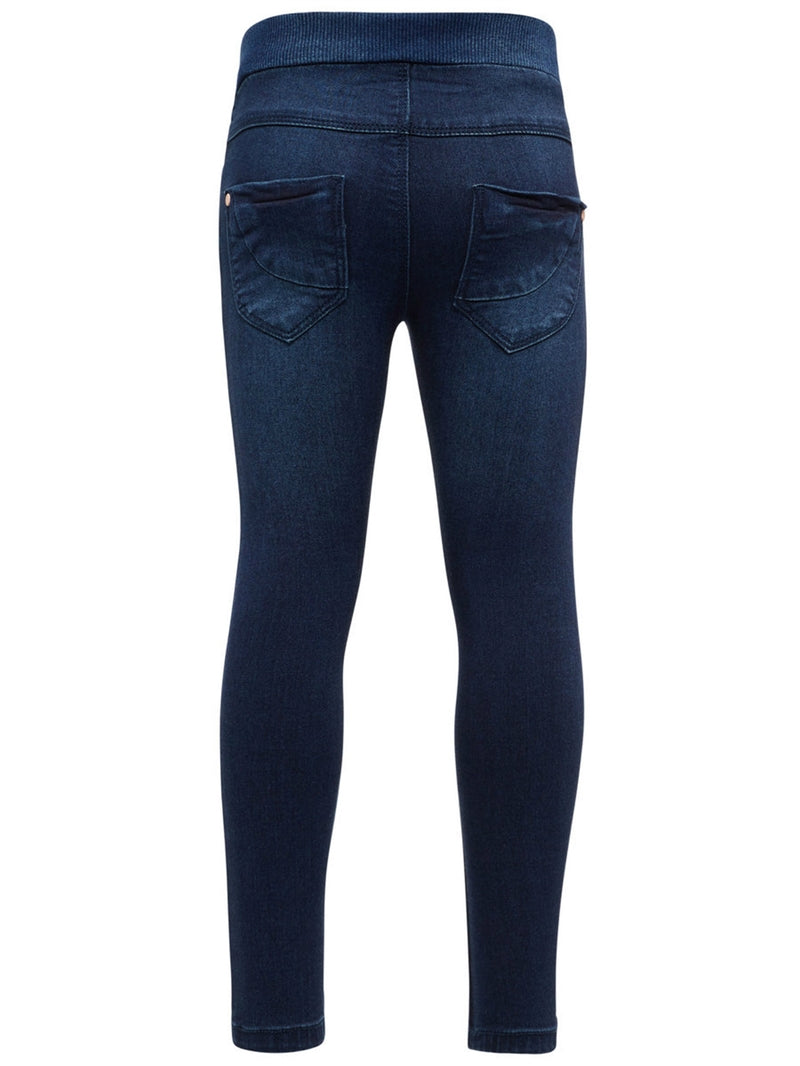 Polly Skinny Fit Jeans Mini Dark Blue Denim Name it